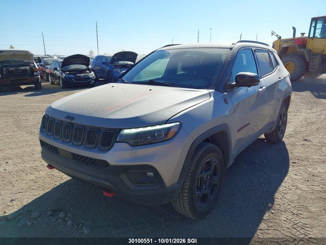 30100551 :رقم المزاد ، 3C4NJDDN0PT506845 vin ، 2023 Jeep Compass Trailhawk مزاد بيع
