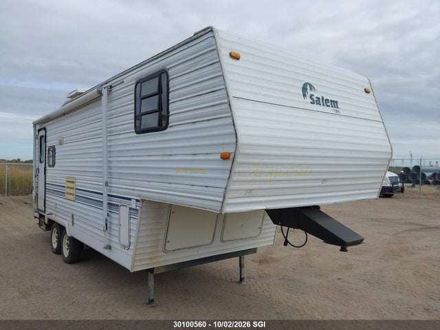 1998 Forest River Inc. Salem Std მანქანა იყიდება აუქციონზე, vin: 4X4FSMAZ6WA002800, აუქციონის ნომერი: 30100560