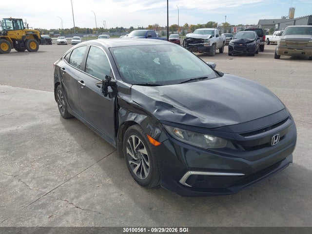 30100561 :رقم المزاد ، 2HGFC2F71KH039505 vin ، 2019 Honda Civic Ex مزاد بيع