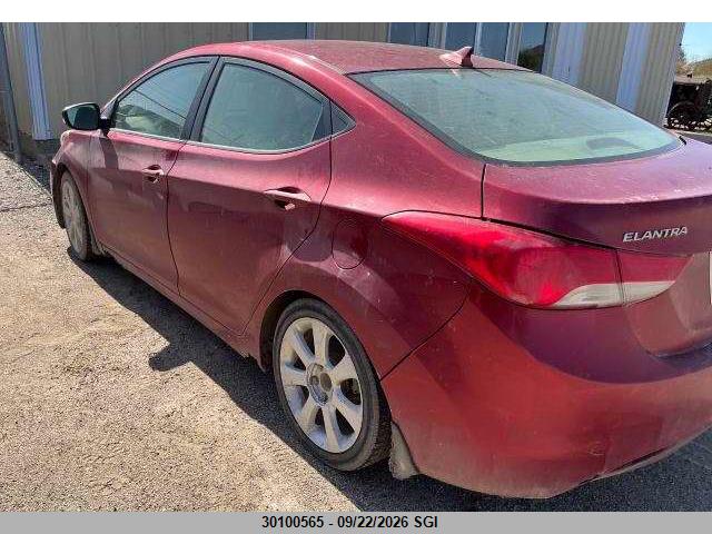 Продаж на аукціоні авто 2011 Hyundai Elantra Gls/limited, vin: 5NPDH4AE9BH012696, номер лоту: 30100565