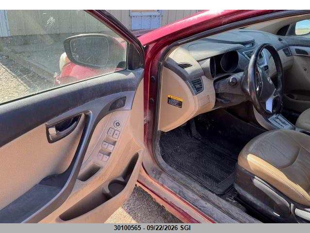 Продаж на аукціоні авто 2011 Hyundai Elantra Gls/limited, vin: 5NPDH4AE9BH012696, номер лоту: 30100565