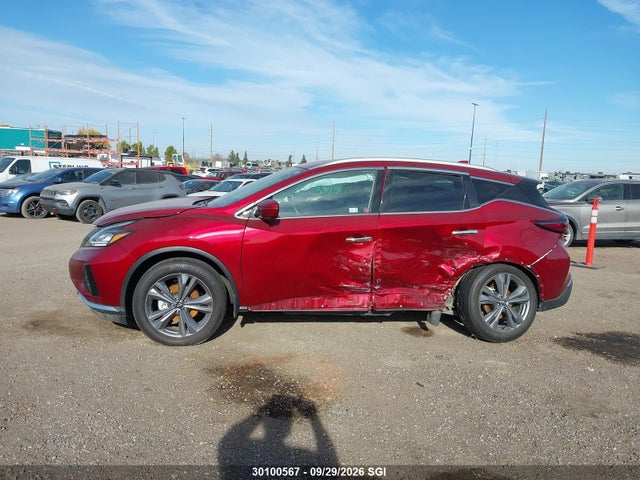 Продажа на аукционе авто 2024 Nissan Murano Platinum, vin: 5N1AZ2DS4RC115676, номер лота: 30100567