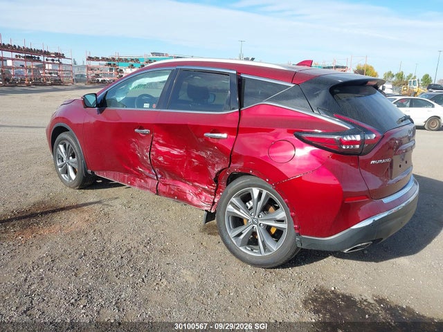 Продажа на аукционе авто 2024 Nissan Murano Platinum, vin: 5N1AZ2DS4RC115676, номер лота: 30100567