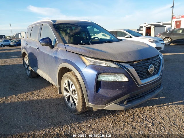 2021 Nissan Rogue Sv მანქანა იყიდება აუქციონზე, vin: 5N1AT3BB3MC780975, აუქციონის ნომერი: 30100575