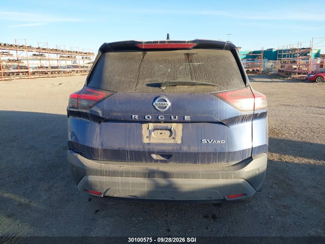 2021 Nissan Rogue Sv მანქანა იყიდება აუქციონზე, vin: 5N1AT3BB3MC780975, აუქციონის ნომერი: 30100575