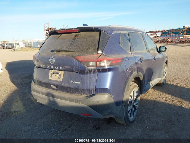 2021 Nissan Rogue Sv მანქანა იყიდება აუქციონზე, vin: 5N1AT3BB3MC780975, აუქციონის ნომერი: 30100575