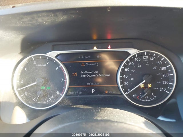 2021 Nissan Rogue Sv მანქანა იყიდება აუქციონზე, vin: 5N1AT3BB3MC780975, აუქციონის ნომერი: 30100575