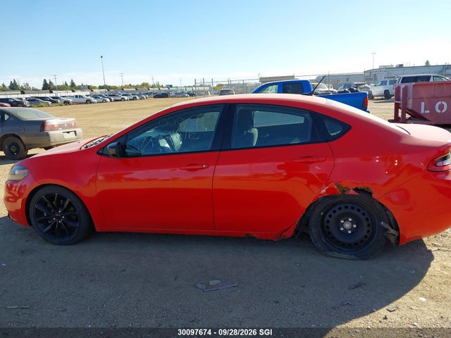30097674 :رقم المزاد ، 1C3CDFBB5GD739665 vin ، 2016 Dodge Dart Sxt مزاد بيع
