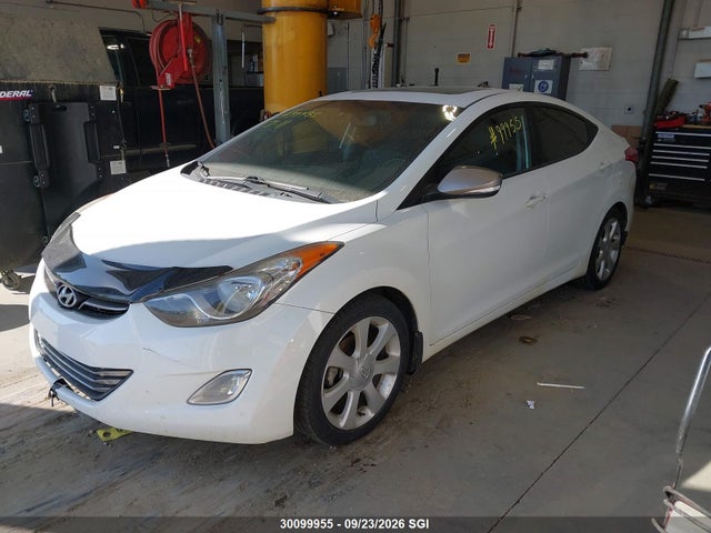 2013 Hyundai Elantra Gls/limited მანქანა იყიდება აუქციონზე, vin: 5NPDH4AE9DH265648, აუქციონის ნომერი: 30099955