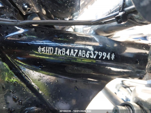 Продажа на аукционе авто 2010 Harley-davidson Flhx, vin: 5HD1KB4A7AB637994, номер лота: 30100239