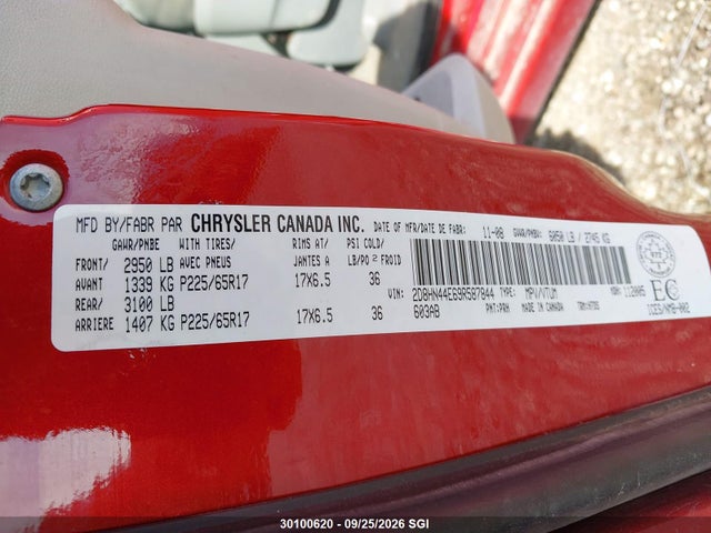 Aukcja sprzedaży 2009 Dodge Grand Caravan Se, vin: 2D8HN44E69R587844, numer aukcji: 30100620