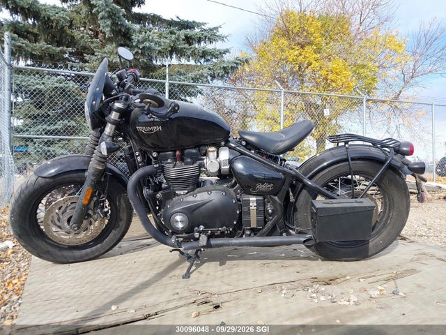 Продаж на аукціоні авто 2018 Triumph Motorcycle Bonneville Bobber Black, vin: SMTD53HL8JT874018, номер лоту: 30096048