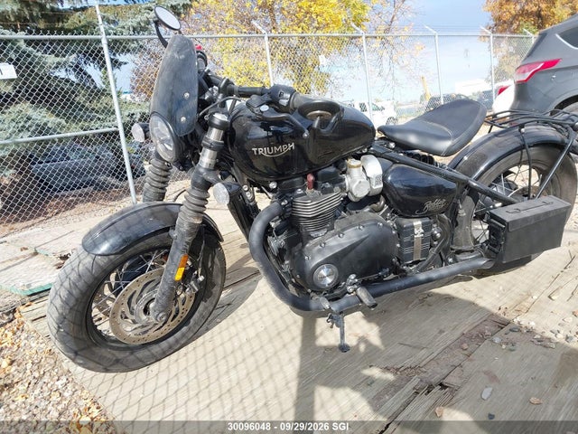 Продаж на аукціоні авто 2018 Triumph Motorcycle Bonneville Bobber Black, vin: SMTD53HL8JT874018, номер лоту: 30096048