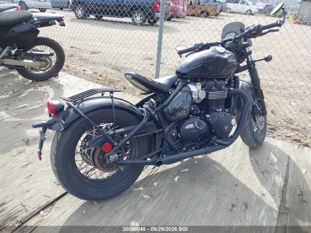 Продаж на аукціоні авто 2018 Triumph Motorcycle Bonneville Bobber Black, vin: SMTD53HL8JT874018, номер лоту: 30096048