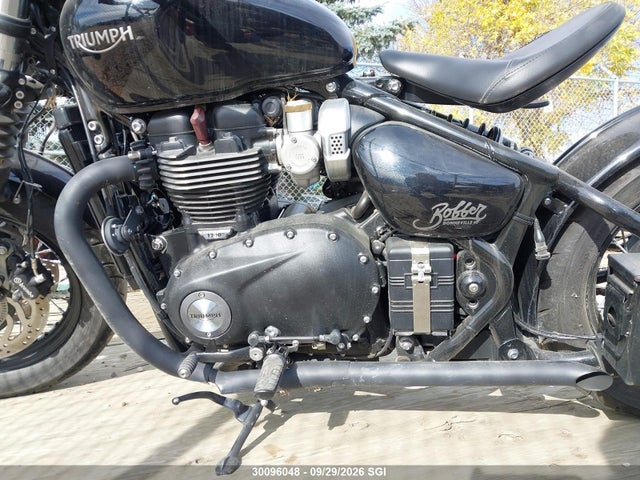 Продаж на аукціоні авто 2018 Triumph Motorcycle Bonneville Bobber Black, vin: SMTD53HL8JT874018, номер лоту: 30096048