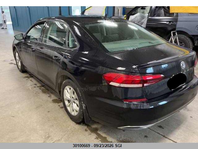 Aukcja sprzedaży 2020 Volkswagen Passat S, vin: 1VWAA7A3XLC004009, numer aukcji: 30100669