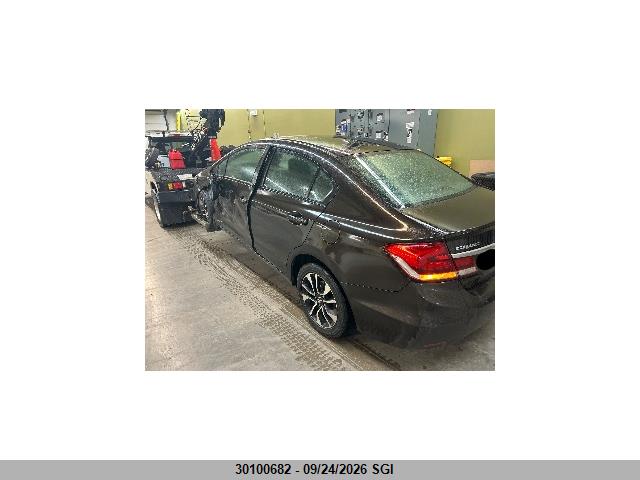 Honda Civic Lx 2014 2HGFB2F57EH009723 Image 3