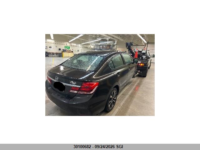 Honda Civic Lx 2014 2HGFB2F57EH009723 Image 4