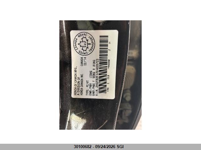 Honda Civic Lx 2014 2HGFB2F57EH009723 Image 8