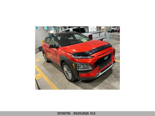 30100706 :رقم المزاد ، KM8K22AA6KU255796 vin ، 2019 Hyundai Kona Sel مزاد بيع