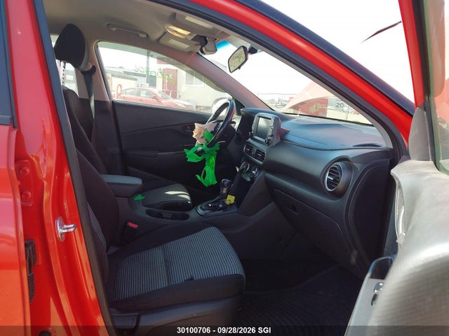 30100706 :رقم المزاد ، KM8K22AA6KU255796 vin ، 2019 Hyundai Kona Sel مزاد بيع