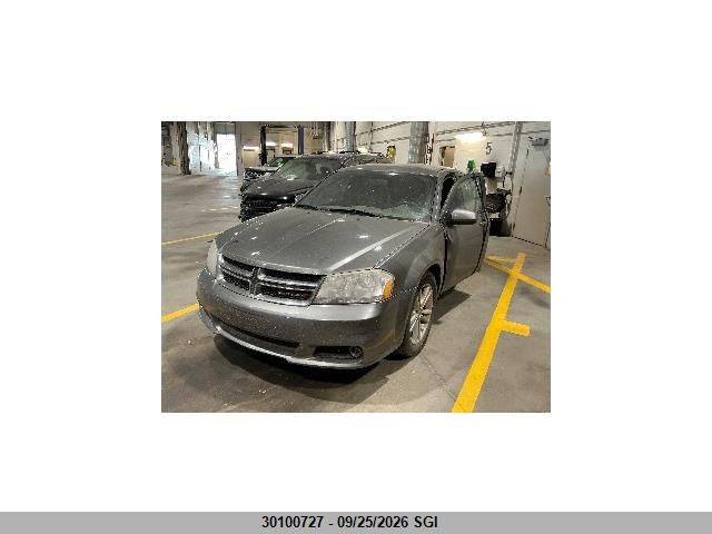 2013 Dodge Avenger Sxt მანქანა იყიდება აუქციონზე, vin: 1C3CDZCB2DN675624, აუქციონის ნომერი: 30100727