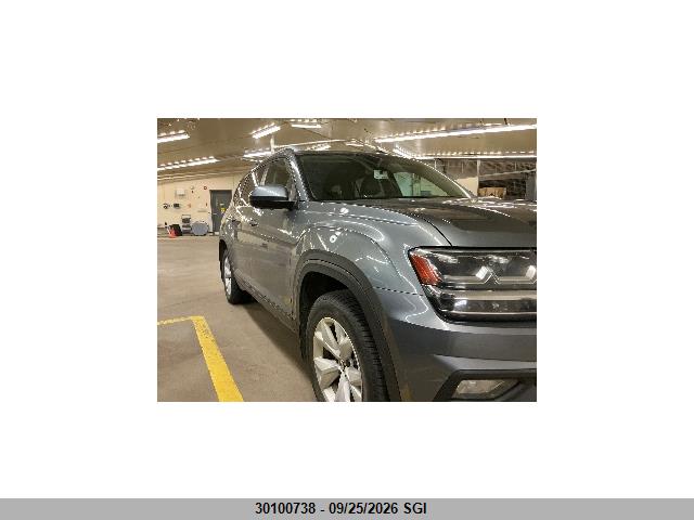 30100738 :رقم المزاد ، 1V2LR2CA6KC616501 vin ، 2019 Volkswagen Atlas Se مزاد بيع