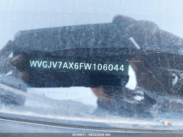 Продаж на аукціоні авто 2015 Volkswagen Tiguan S/se/sel/r-line, vin: WVGJV7AX6FW106044, номер лоту: 30100611