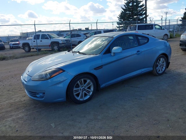 Продажа на аукционе авто 2007 Hyundai Tiburon Gs, vin: KMHHM65D37U258260, номер лота: 30100137