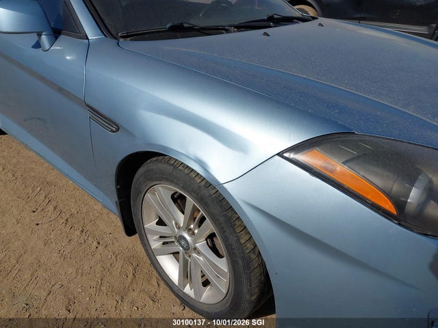 Продажа на аукционе авто 2007 Hyundai Tiburon Gs, vin: KMHHM65D37U258260, номер лота: 30100137
