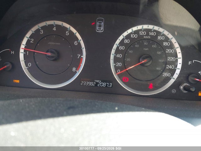 30100777 :رقم المزاد ، 1HGCP25879A802718 vin ، 2009 Honda Accord Exl مزاد بيع