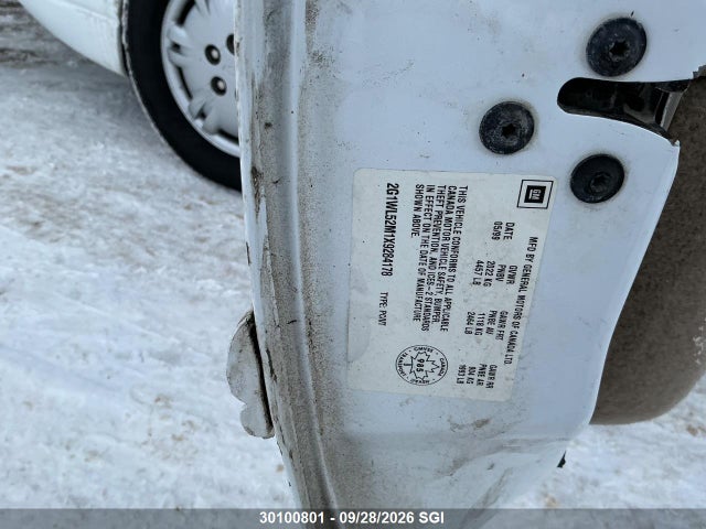 Aukcja sprzedaży 1999 Chevrolet Lumina Ls, vin: 2G1WL52M1X9284178, numer aukcji: 30100801