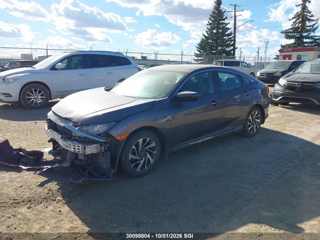 Honda Civic Lx 2018 2HGFC2F62JH022184 Image 2