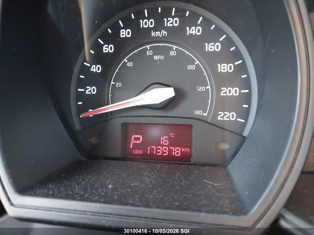 30100416 :رقم المزاد ، KNADM5A33D6774769 vin ، 2013 Kia Rio Lx مزاد بيع