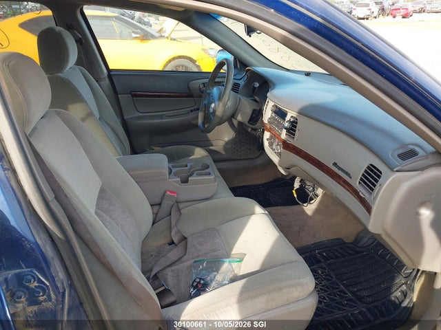 Продажа на аукционе авто 2005 Chevrolet Impala, vin: 2G1WF52E259388224, номер лота: 30100661
