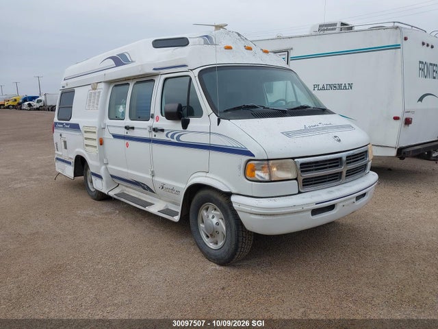 1997 Dodge Ram Van B3500 მანქანა იყიდება აუქციონზე, vin: 2B6KB31Z5VK596475, აუქციონის ნომერი: 30097507
