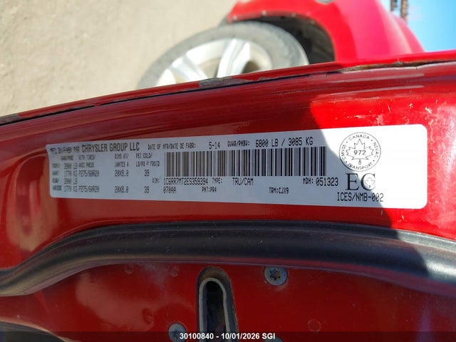 Aukcja sprzedaży 2014 Ram 1500 Sport, vin: 1C6RR7MT2ES359394, numer aukcji: 30100840