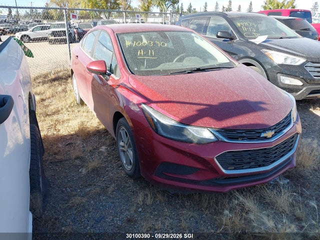 Продаж на аукціоні авто 2017 Chevrolet Cruze Lt, vin: 3G1BE5SM4HS545008, номер лоту: 30100390