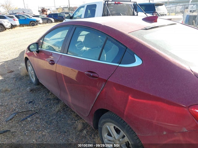 Продажа на аукционе авто 2017 Chevrolet Cruze Lt, vin: 3G1BE5SM4HS545008, номер лота: 30100390