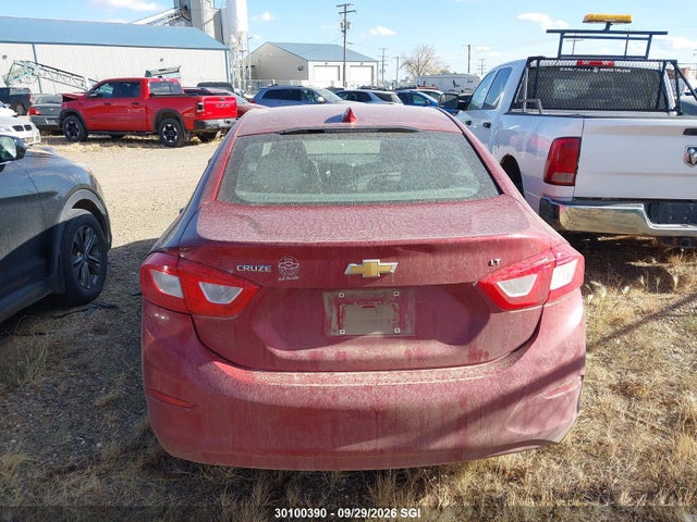 Продажа на аукционе авто 2017 Chevrolet Cruze Lt, vin: 3G1BE5SM4HS545008, номер лота: 30100390