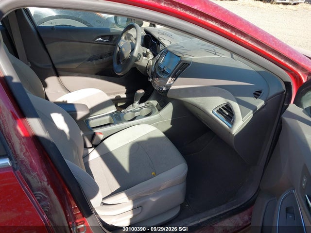 Продажа на аукционе авто 2017 Chevrolet Cruze Lt, vin: 3G1BE5SM4HS545008, номер лота: 30100390