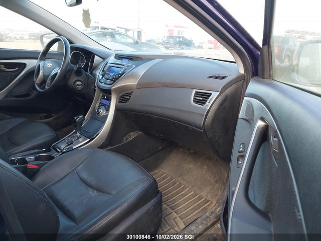 Продаж на аукціоні авто 2013 Hyundai Elantra Gls/limited, vin: 5NPDH4AE2DH258380, номер лоту: 30100846