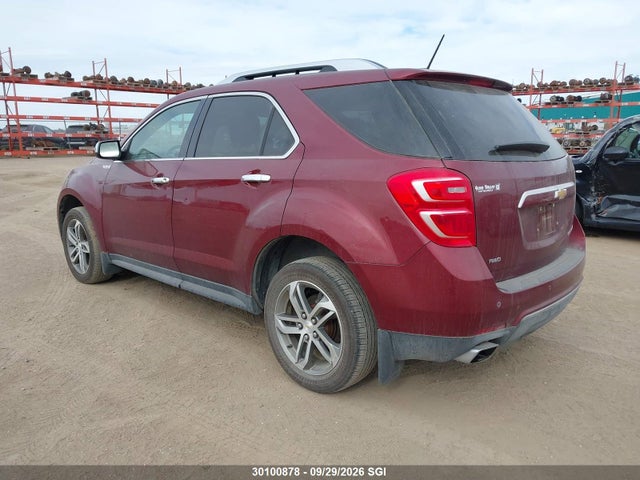 2016 Chevrolet Equinox Ltz მანქანა იყიდება აუქციონზე, vin: 2GNFLGE31G6283661, აუქციონის ნომერი: 30100878