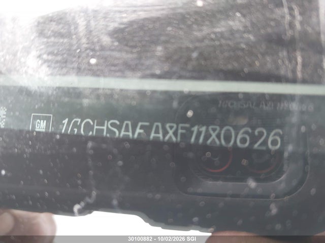 30100882 :رقم المزاد ، 1GCHSAEA8F1180626 vin ، 2015 Chevrolet Colorado مزاد بيع