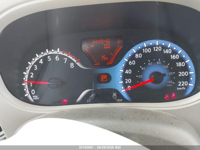 2010 Nissan Cube S/sl/krom მანქანა იყიდება აუქციონზე, vin: JN8AZ2KR4AT170724, აუქციონის ნომერი: 30100891