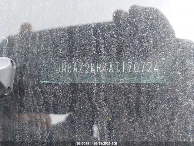 2010 Nissan Cube S/sl/krom მანქანა იყიდება აუქციონზე, vin: JN8AZ2KR4AT170724, აუქციონის ნომერი: 30100891