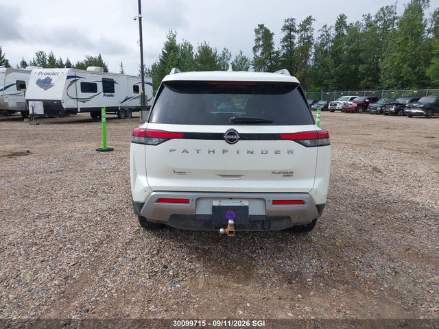 Продаж на аукціоні авто 2022 Nissan Pathfinder Platinum, vin: 5N1DR3DF4NC265125, номер лоту: 30099715