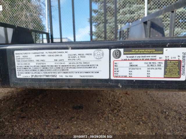 True North Trailers Tnu621031dsfk 2026 2PJBU1017TW015952 Image 9