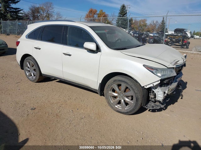 2015 Acura Mdx Advance მანქანა იყიდება აუქციონზე, vin: 5FRYD4H86FB501346, აუქციონის ნომერი: 30099060