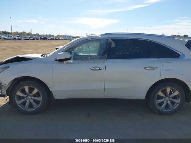 Aukcja sprzedaży 2015 Acura Mdx Advance, vin: 5FRYD4H86FB501346, numer aukcji: 30099060